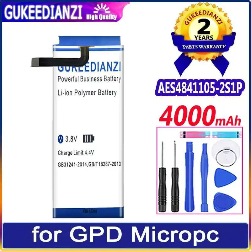 

Для компьютера Gpd Micropc AEC4941107-2S1P AES4841105-2S1P аккумулятор для ноутбука высокой емкости 4000 мАч