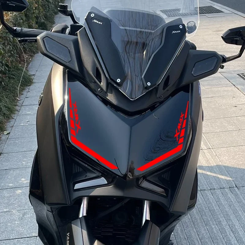 2pcs Motorcycle Stickers for Forehead Waterproof Special Lamp Eyebrow Sticker Refit Vinyl Decals for YAMAHA XMAX X-MAX 300 2023