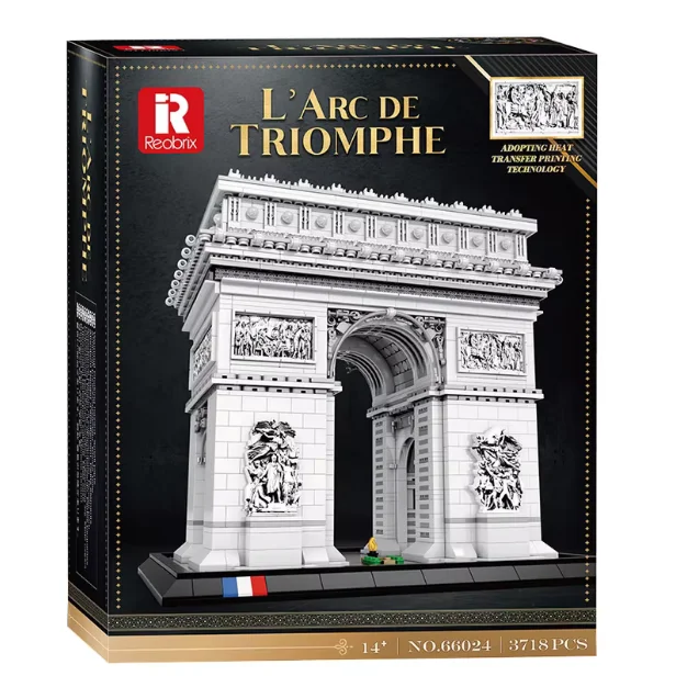 

IN STOCK Reobrix 66024 MOC Arc de Triomphe Construction Building Blocks Bricks Model Assembling Toys for Boys Christmas Gift Set