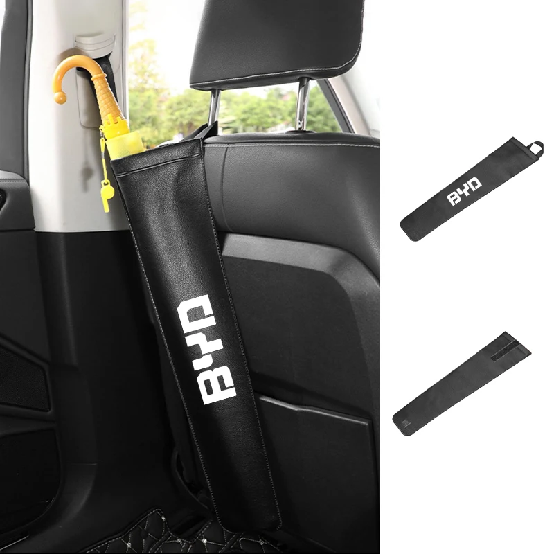 

Car Waterproof Umbrella Storage Bag PU Leather Cover Sunshade Organizer Holder For BYD M6 G3 G5 T3 F3 I3 F0 F6 S6 S8 E5 E6 G6 L3
