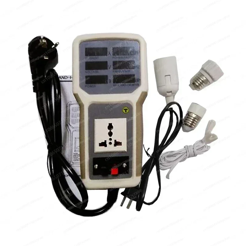 HP-9800 Handheld Power Meter Power Analyzer LED Metering Socket Measurable Current-voltage Power Factor