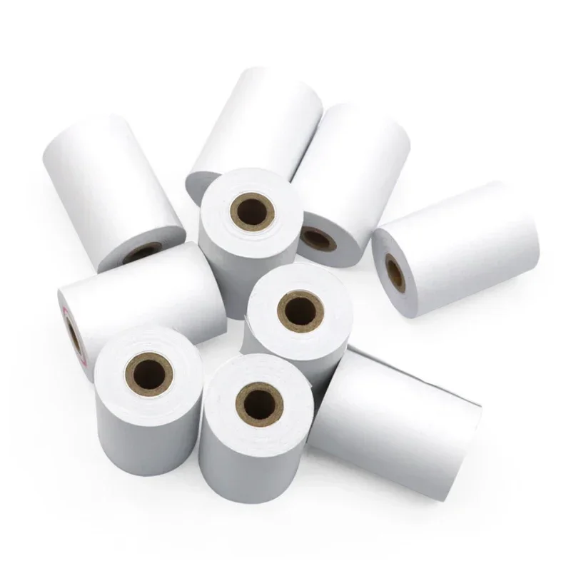 20 Rolls 44*30 57*40 Ordinary printing Paper Invoice Roll Cashier POS Printer Mobile Bluetooth For Bank Restaurant Market Taxi