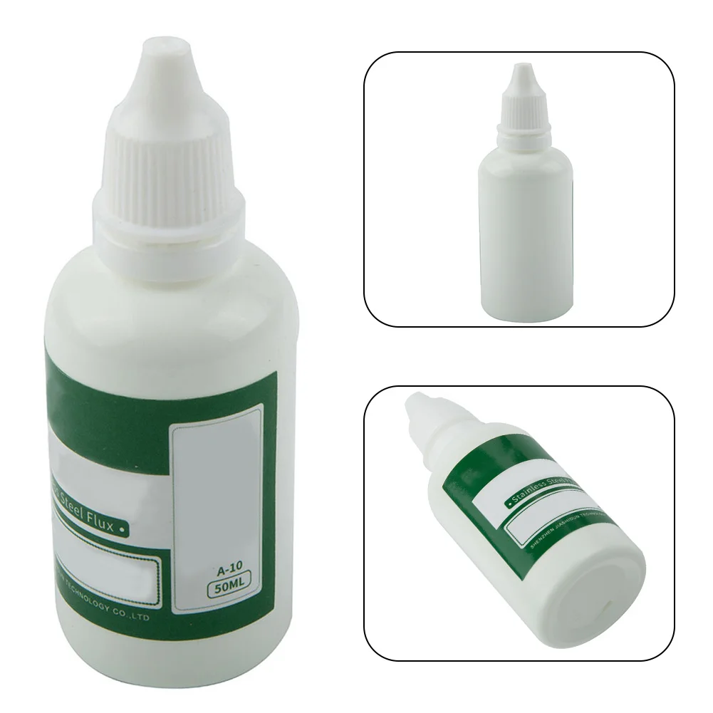 Useful Stainless Steel Flux Tool 50ml A-10 Accessories Fittings Liquid Quick Welding Replacement Soldering Paste