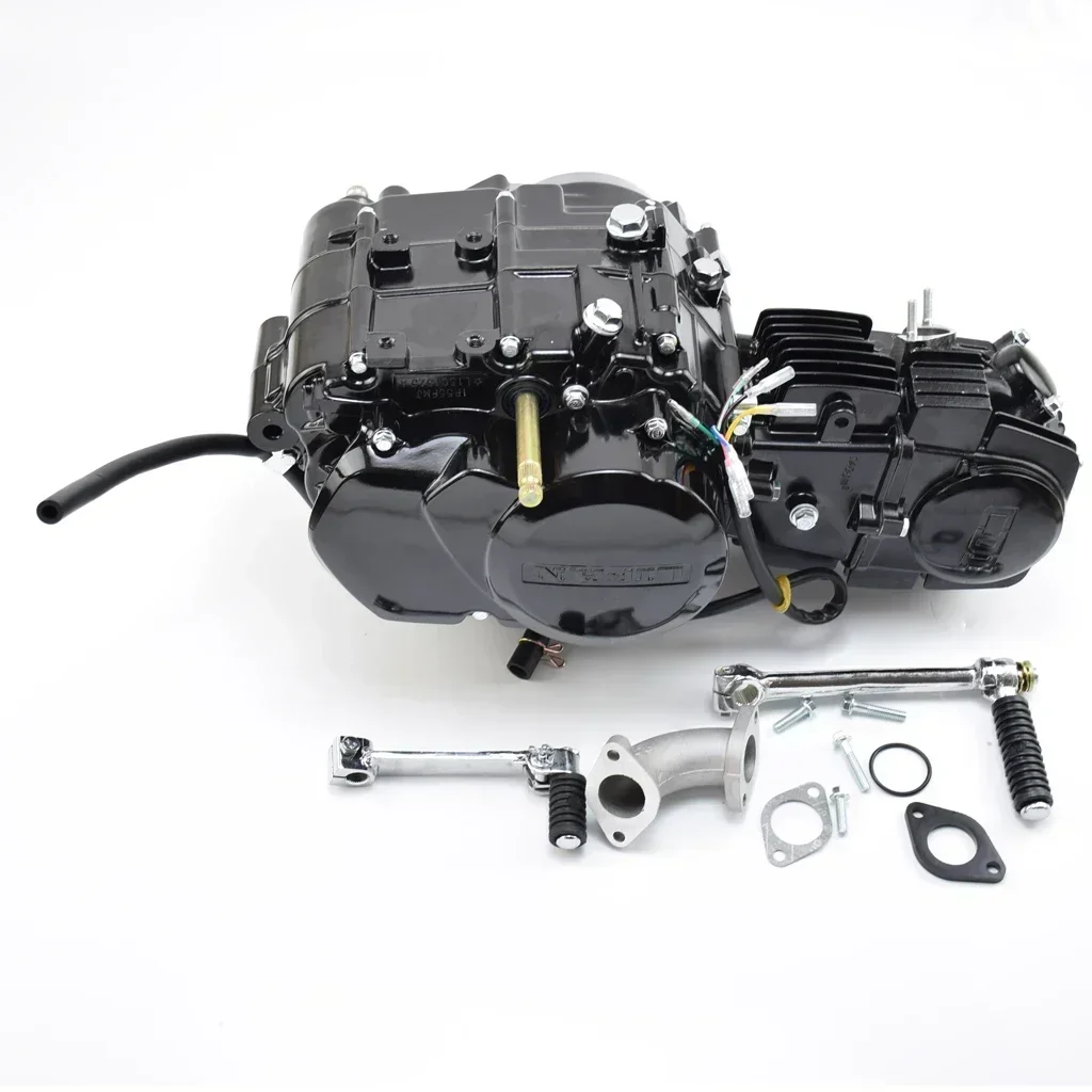 LIFAN Motorcycle 140CC W140 Foot Kick Start Engine 1P55FMJ Speed Gear 0-4 Dirt Pit bike ATV QUAD DAX Z50