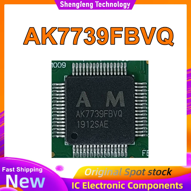 

AK7739FBVQ AK7739VQ HTQFP64 Чипсет IC Новый на складе