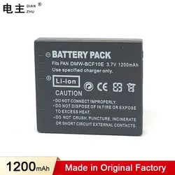 DMW-BCF10 BCF10E BCF10GK BCF10PP CGA-S/106B S/106C S/106D Camera Battery For Panasonic DMC F2 F3 F4 FH1 FH20 FH22 FH3