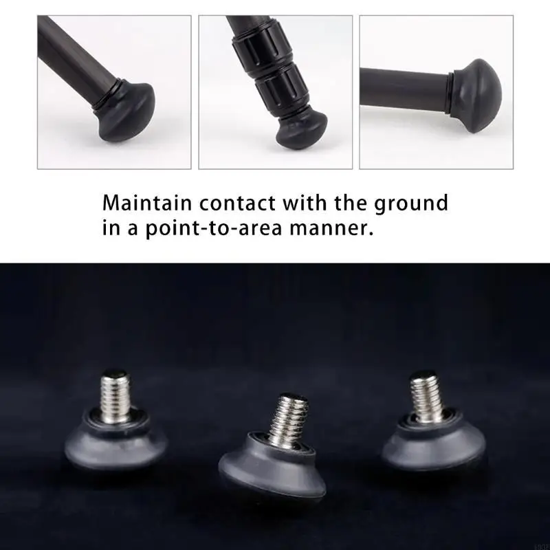 103F Replacement Rubber Feet Spikes for 3/8