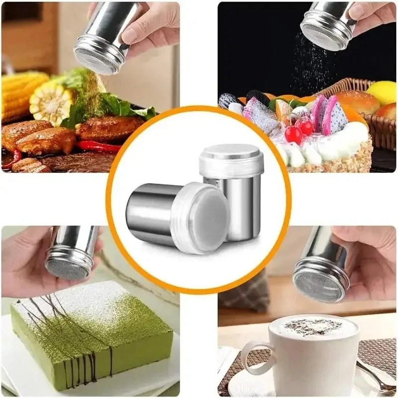 Cappuccino Mold Stainless Steel Coffee Shaker Fancy Coffee Printing Model Coffee Sifter Tool Chocolate Cocoa Accessories