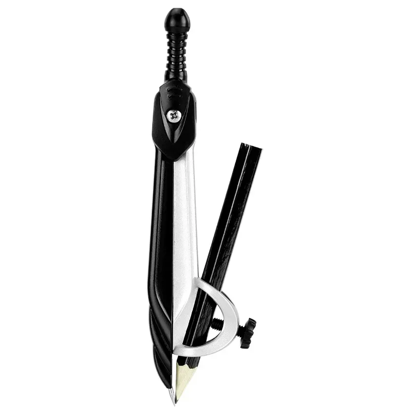 1 Box Stainless Steel Drawing Compass Math Geometry Tools for Circles School Supplies for Student Stationery Drafting Tools