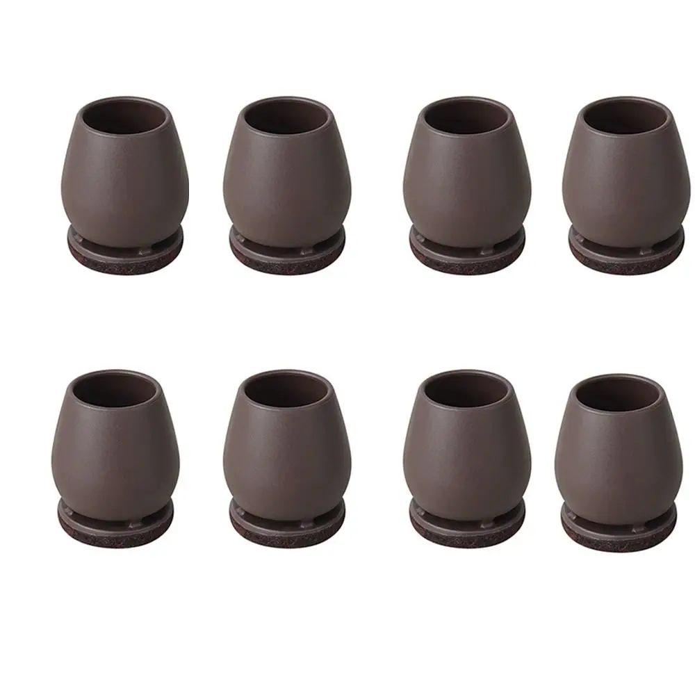 With Thick Wrap Felt Pads Chair Foot Cover Reduce Noise Non-slip Chair Leg Floor Protector Round/Square TPE