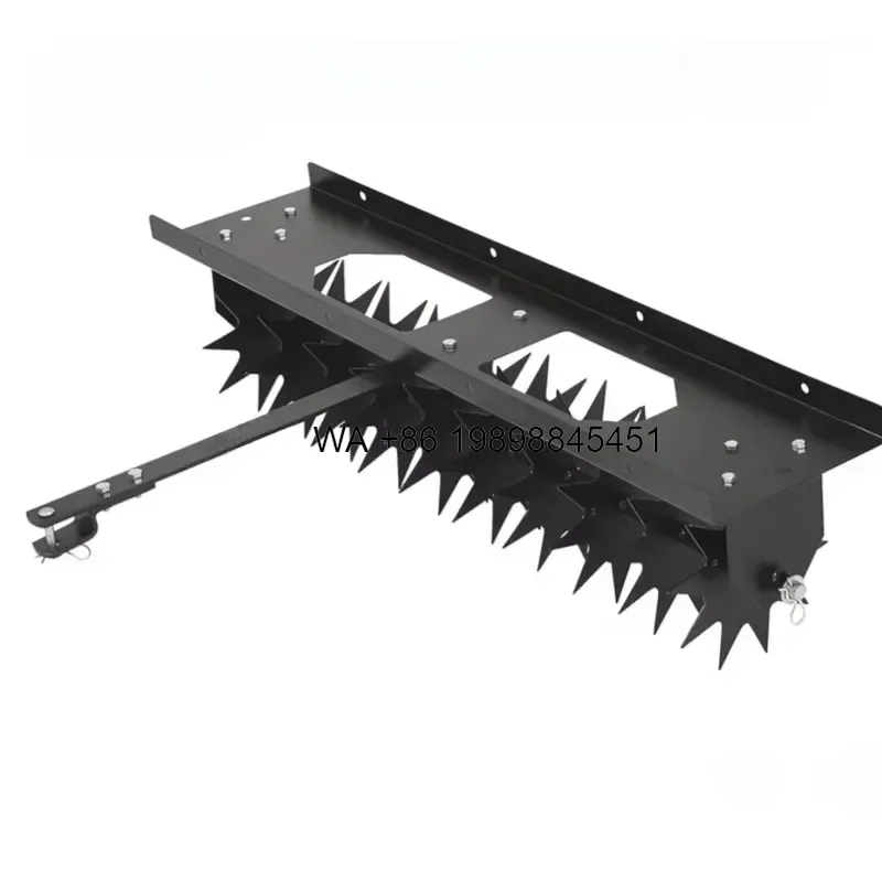 Wmwmnu for High-Efficiency Spike Aerator Platform Riding Mowers Durable Steel 10 Spikes Easy-Install Tool Lawn Health Turf
