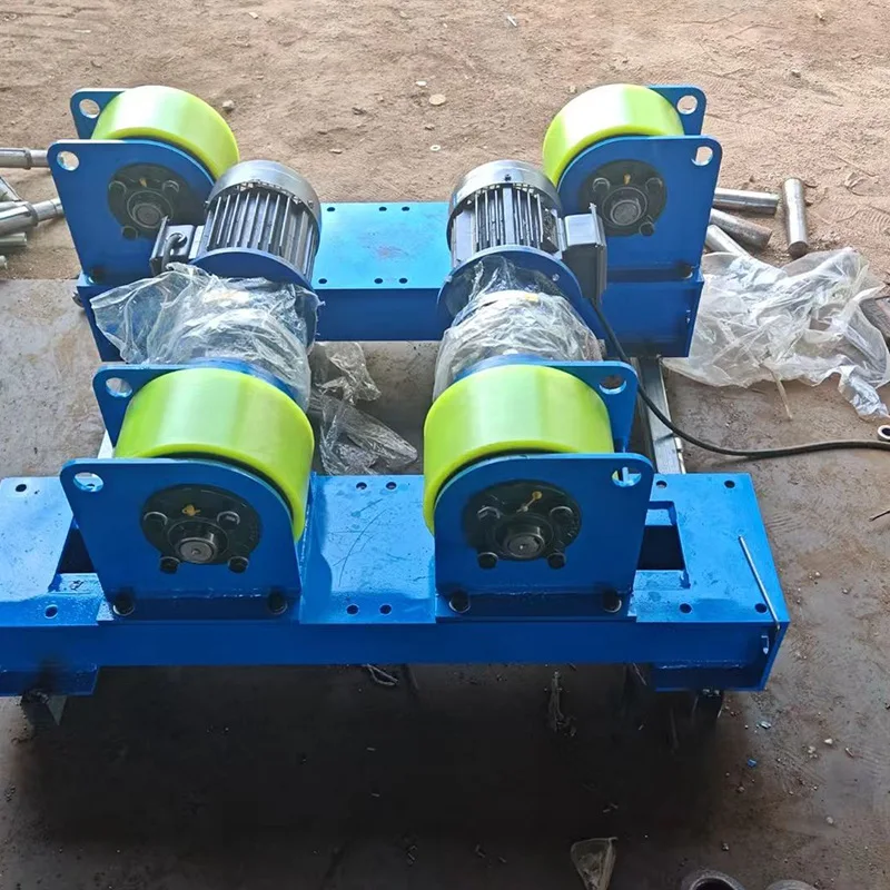 Model All 5 tons 10 tons Self-adjusting welding roller frame Steel pipe auxiliary roller equipment Welding roller frame