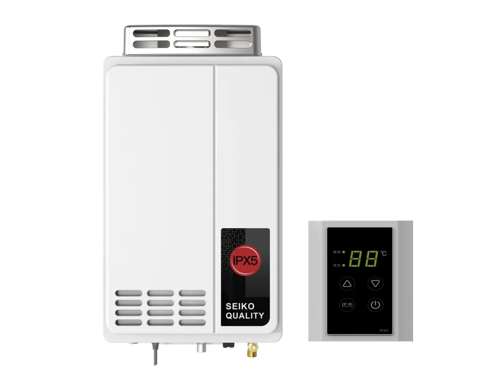 

LPG Gas Water Heater With Motor | Tankless Instant Heating System For Home & Outdoor Use