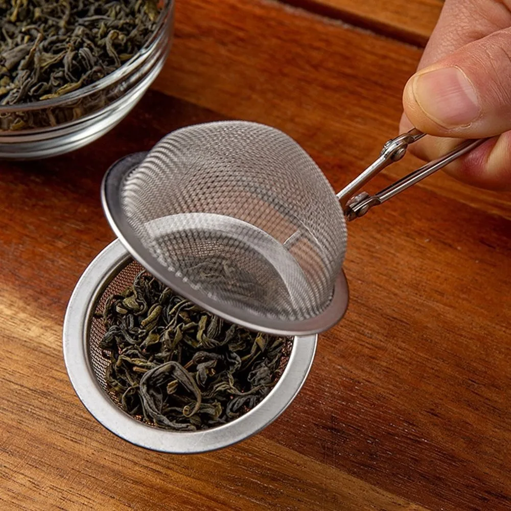 Filter Handle Tea Infuser Exptolii Stainless Steel Tea Strainer Tea Bag Diffuser Reusable Coffee Filter Home & Living