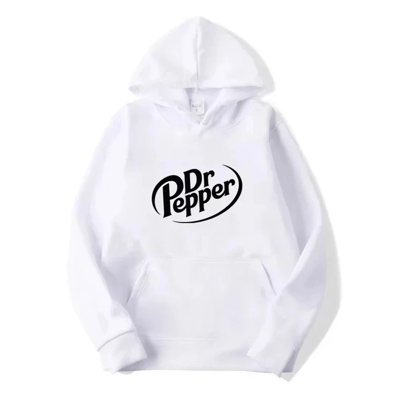 Dr Pepper Hoodie Soda Cola Vintage Getränk Retro Ästhetik Y2K Mode Schwarzer Oversized Lässiger Sport-Sweatshirt – Detail 17