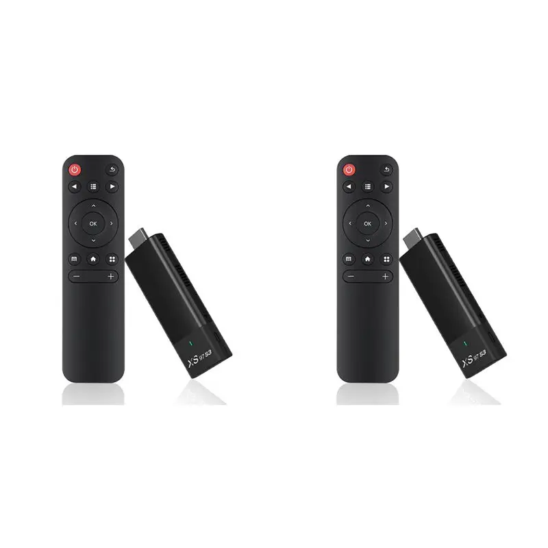 2X XS97 S3 Smart TV Stick Set Top Box H313 Internet HDTV 4K HDR TV Receiver 2.4G 5.8G Wireless Wifi Android 10