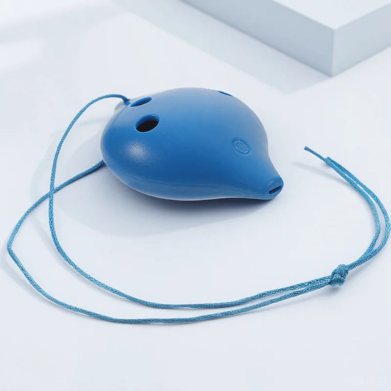 

Plastic 6-Hole Ocarina Beginner Wind Instrument Portable Adults Durable Lightweight Practice Instrument