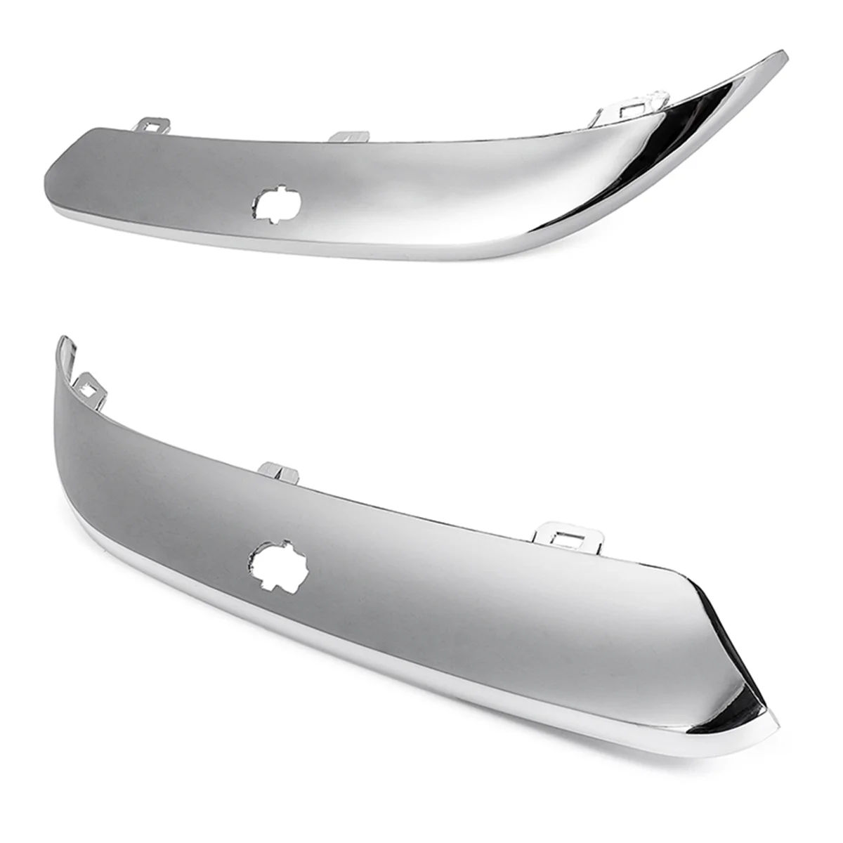 

Front Bumper Lower Chrome Trim Strip Decorative Strip Cover W/Holes 04806124AA 04806125AA for Chrysler 300C 2005-2011