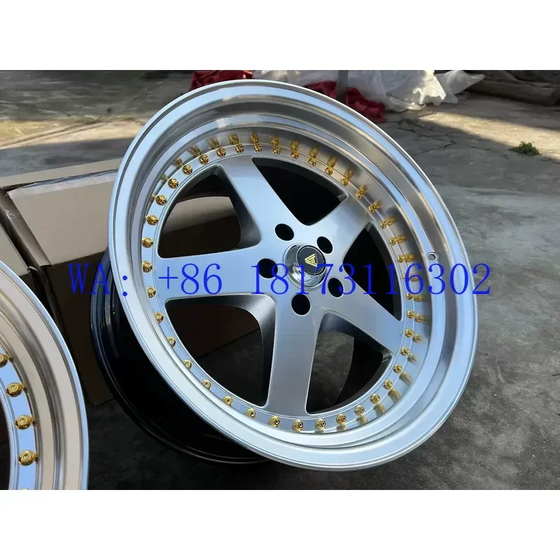 Hot Chrome 19-inch aluminum alloy low lying pneumatic large throwing edge modified wheel hub is suitable for crown Civic