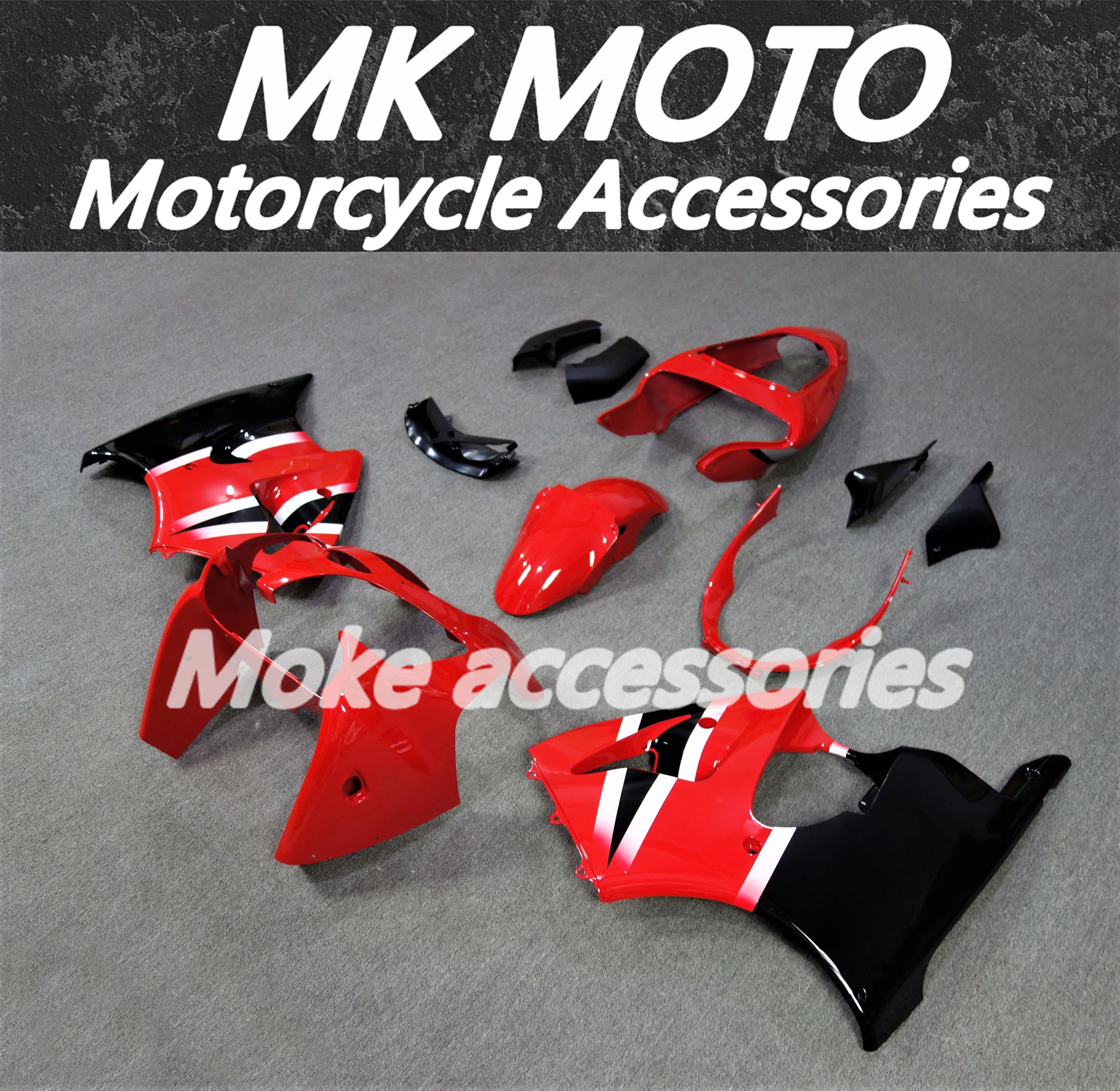 

Motorcycle Fairings Kit Fit For zx-6r 2000 2001 2002 636 Ninja Bodywork Set High Quality ABS Injection Black Red New