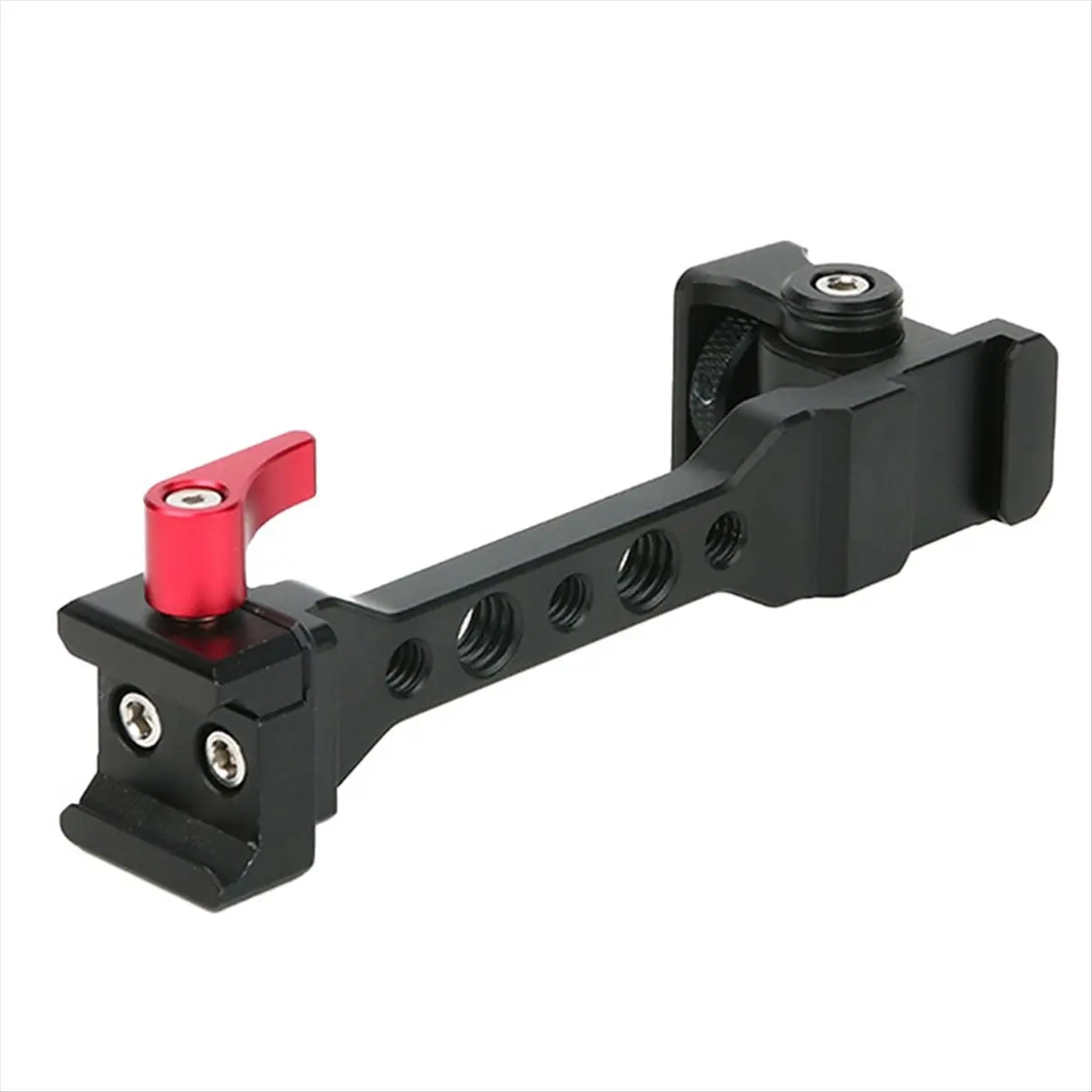 《Factory Direct》Adjustable 360° Rotation Monitor Mount with Cold Shoe 1/4