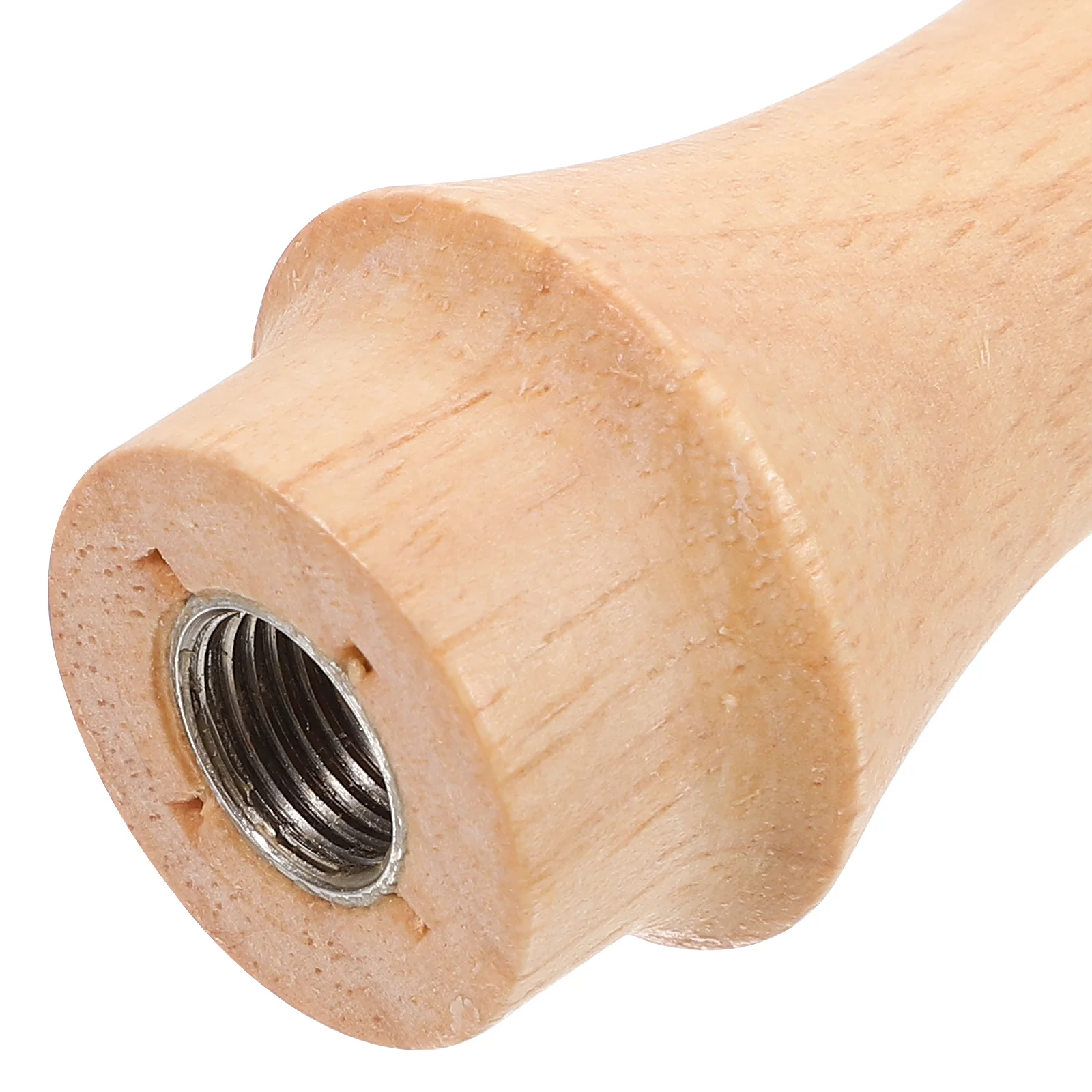 

Light Wooden Cord Grip Connector Rustic Pendant Light Fixing Cable Gland for Wall Ceiling Lamps Decorative Hardware