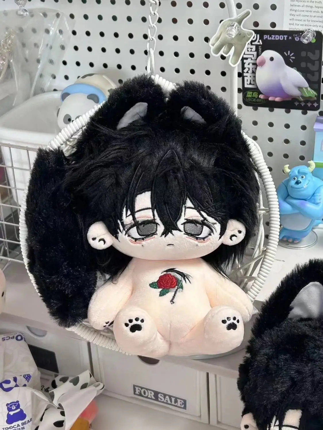 الأصلي زهرة جميلة وسيم أفخم دمية الجسم أنيمي تأثيري فستان محشوة بلوشي اللعب المعبود أرقام هدية عيد الميلاد #3