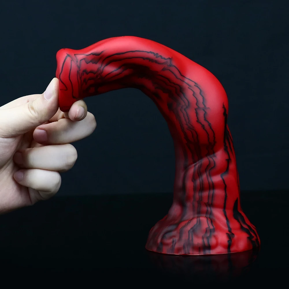 8.46 inch Realistic Huge Dog Knot Dildo Sex Toys for Women Animal Penis Anal Plug Prostate Soft Suction Cup Adult Sex Products