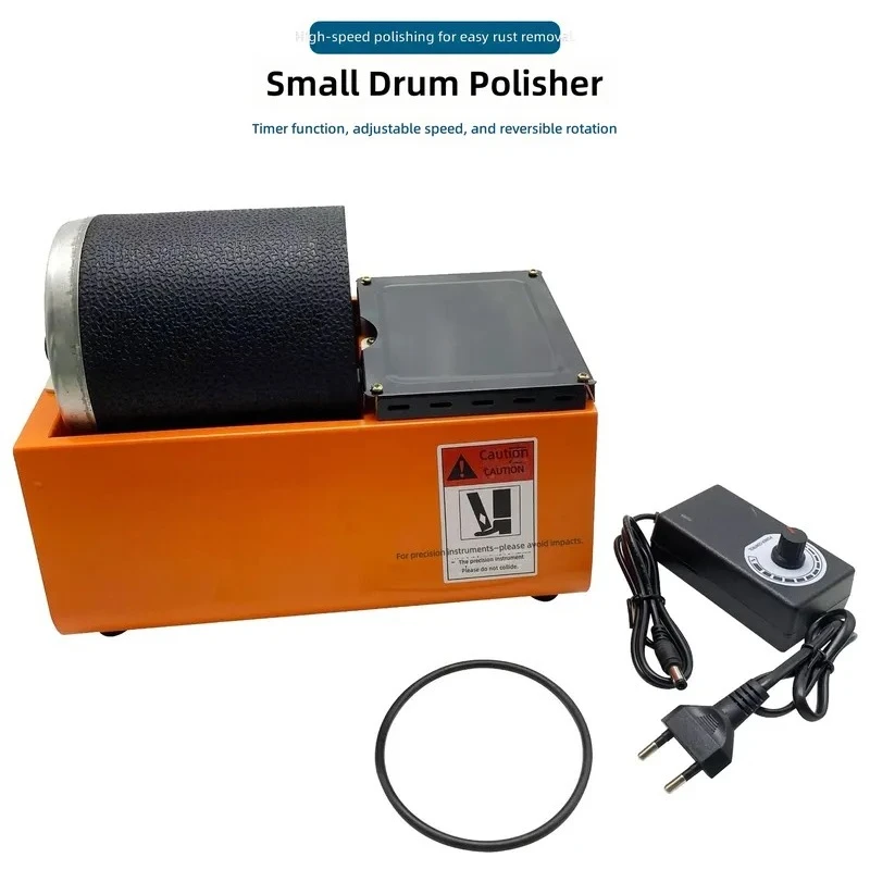 Electric Grinder Low Speed Roller Polishing Machine for Small Buddha Bead Jade Bodhi Walnut Cleaning and Polishing