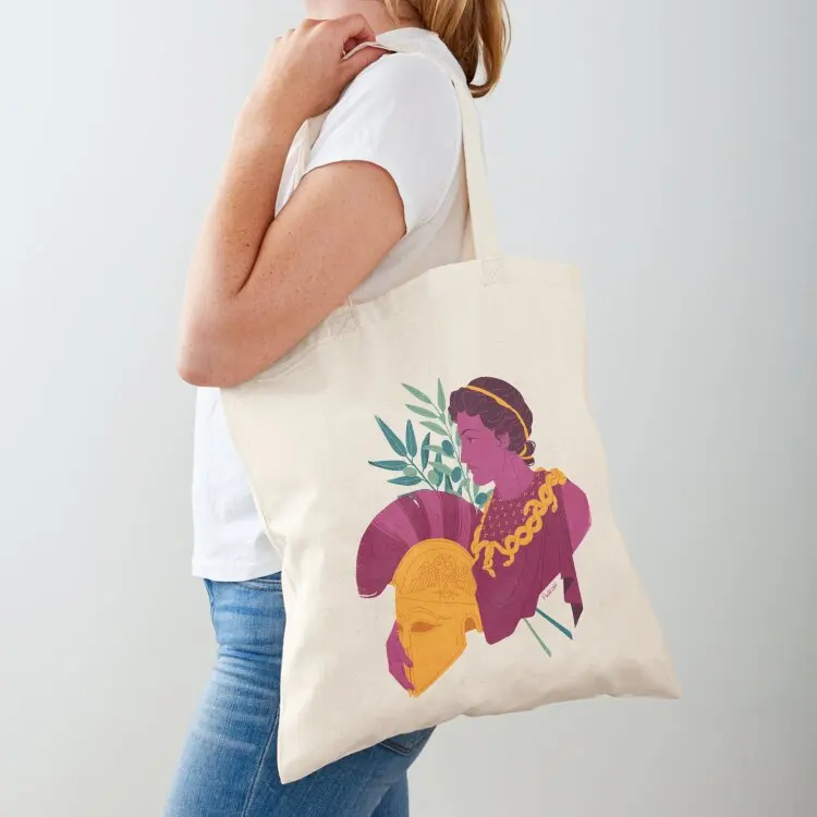 

Minerva Bust Tote Bag shopping bags foldable Women's bag sacs de shopping tote bag men's