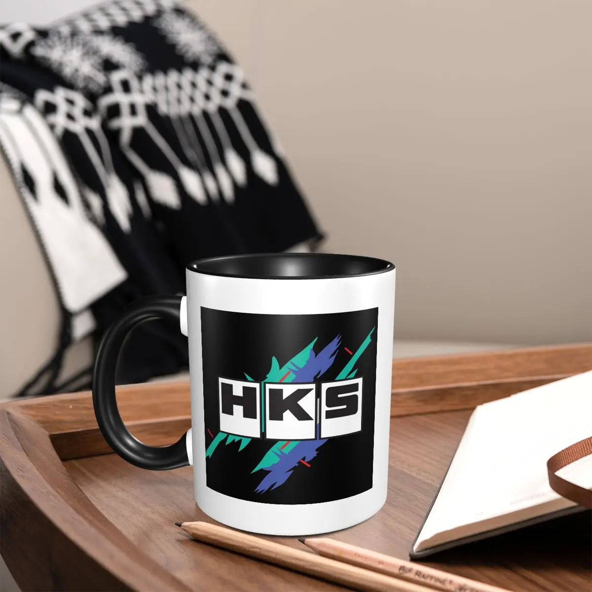 

Hks Vintage Mug Funny Ceramic Coffee Cups Tea Mugs Milk Cup Drinkware Gifts for Friends
