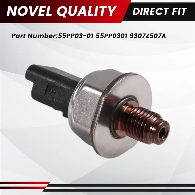 

For Ford Ssangyong Rexton Renault Compatible 55PP03-01 55PP0301 9307Z507A Diesel System Fuel Rail Pressure Regulator Sensor