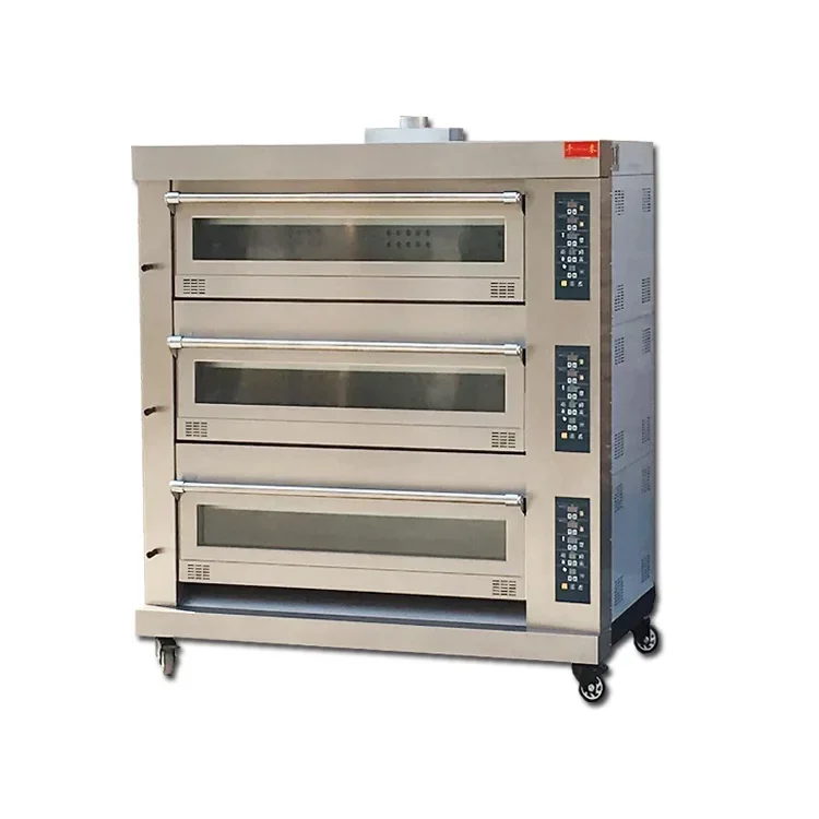 apply to Large Oven SEB-3Y Three-Layer Nine-Plate Multi-Functional Stainless Steel Electric Oven Cake Food Bakery Equipment