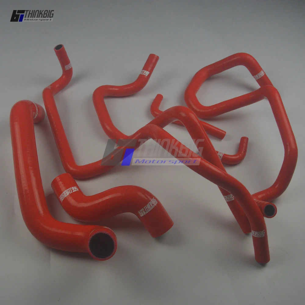 Silicone Radiator Hose Kit For 1996-2002 Nissan Primera P11 2.0L SR20DE (7pcs)