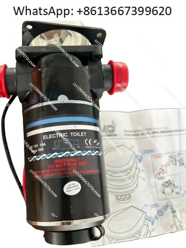 

For TMC Electric Yacht Marine Toilet Pump 12V24V Toilet Switch Impeller