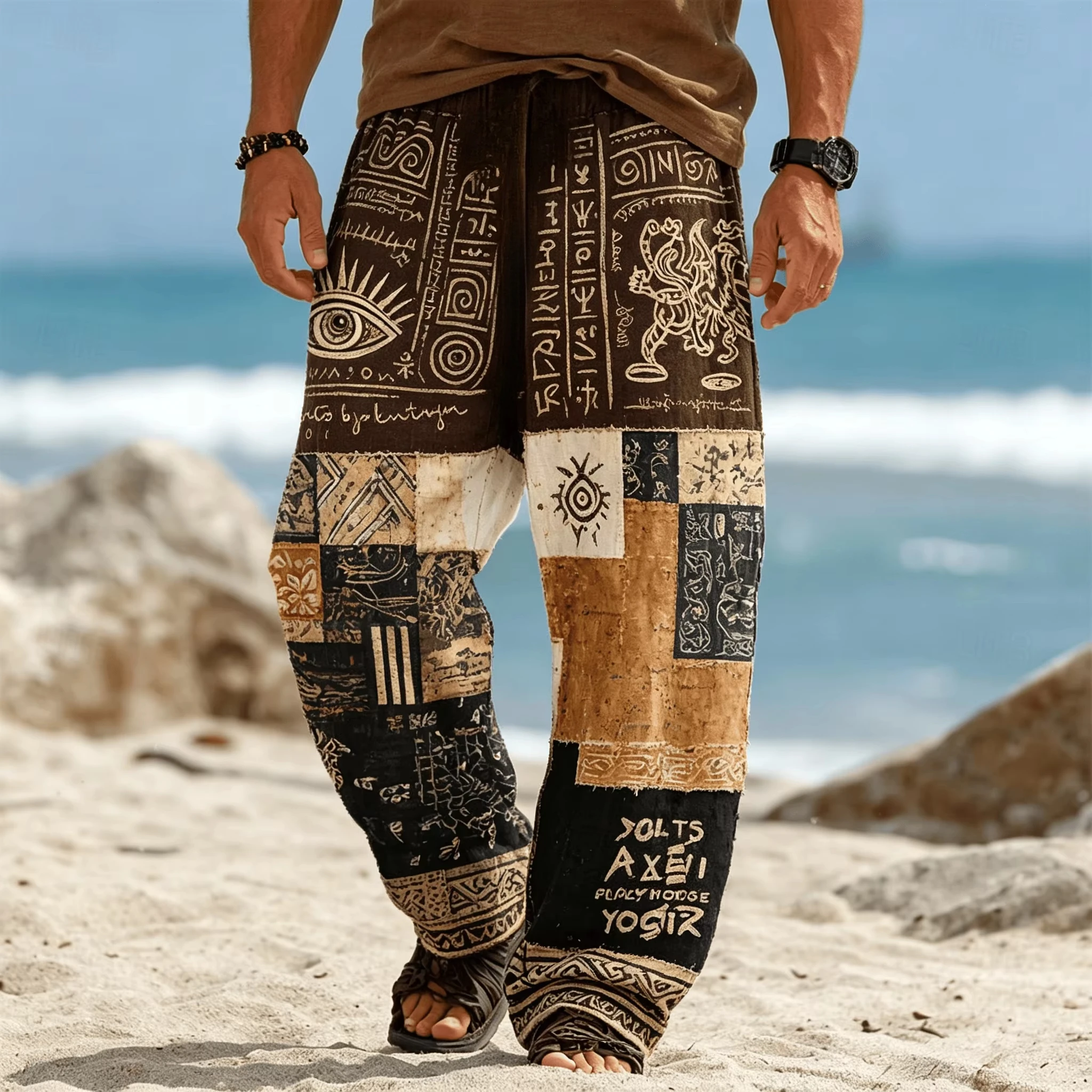 Summer Fashion New Bohemian Et - Ethnic Fashion For Men review and price