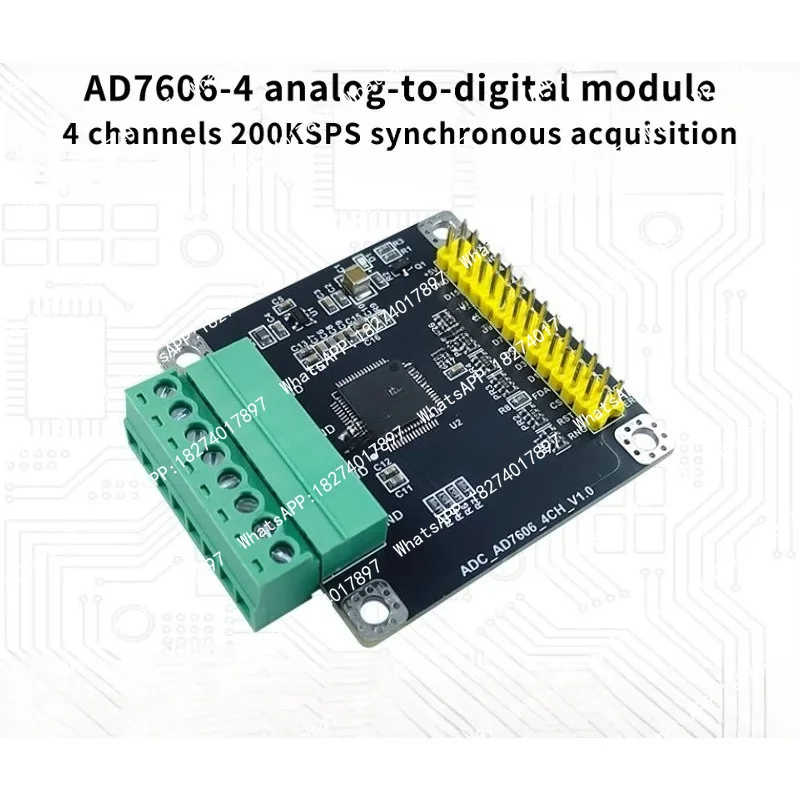 AD7606-4 module Multi-channel 4-way 16 bits ADC data synchronous acquisition module 200K sampling rate