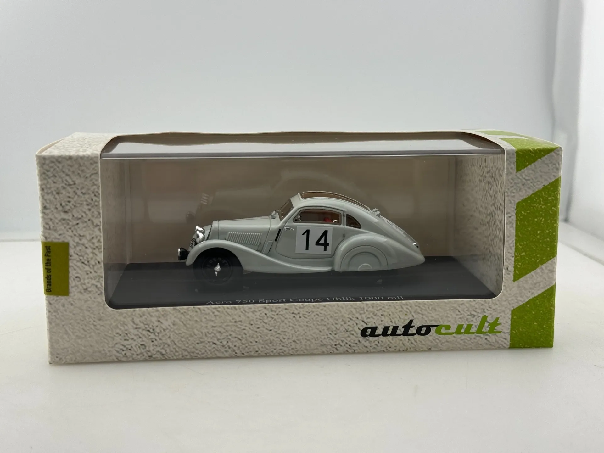 

Diecast Auto Cult 1/43 Scale Aero 750 Sport Coupe Uhlik1000 Mil Car Model Collectible Toy Gift Souvenir Display Ornament