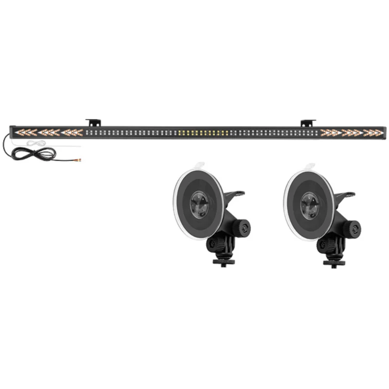 New Trontech Multi-Function 216 LED 12V Light Bar for Rear Windshield Integrated Turn Signal Brake and Reverse Lighting