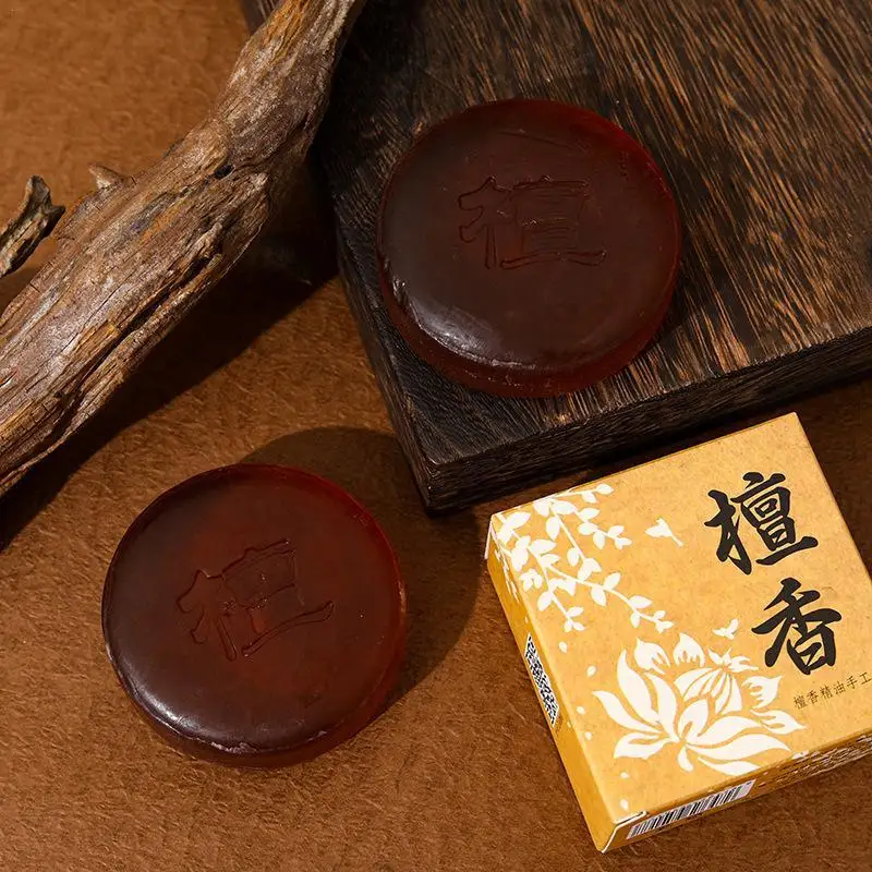 

Chinese Sandalwood Essential Oil Soap Essential Oil Face Oil Control Effective Herb Promote Sleep Cleansing Fragrance Body Soap