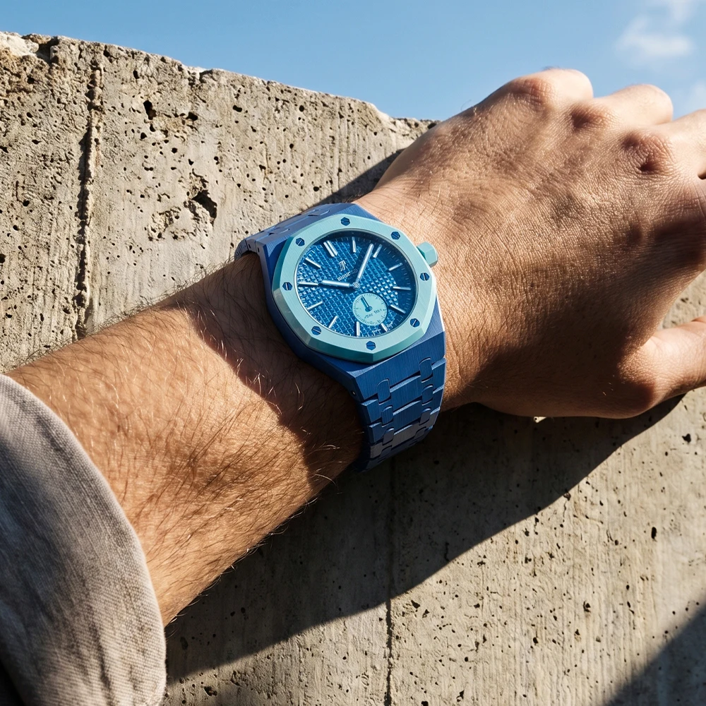 Ceramic Bracelet for the Swatch X Audemars Piguet Royal Oak POP Biomaterial Watch image 3