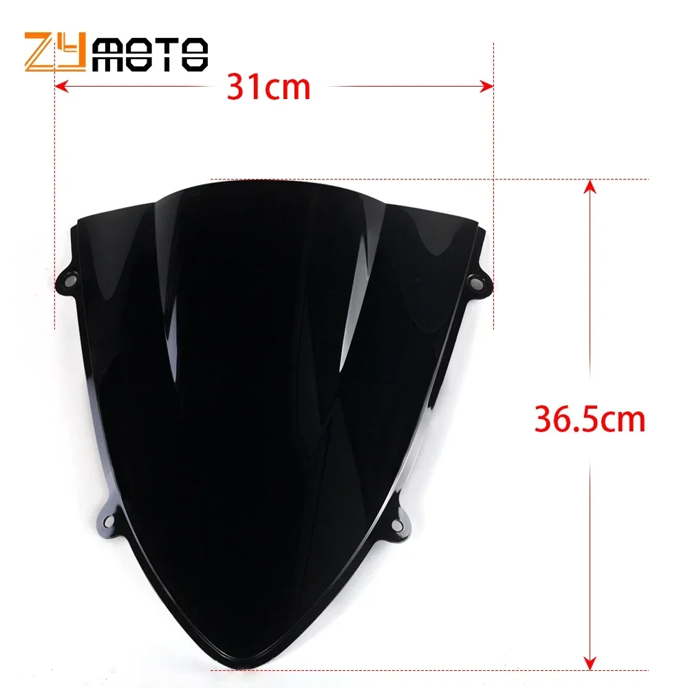 For Kawasaki Ninja 250 EX250 R ZX250R EX ZX 250R 2008 2009 2010 2011 2012 Windshield WindScreen Double Bubble Wind shield