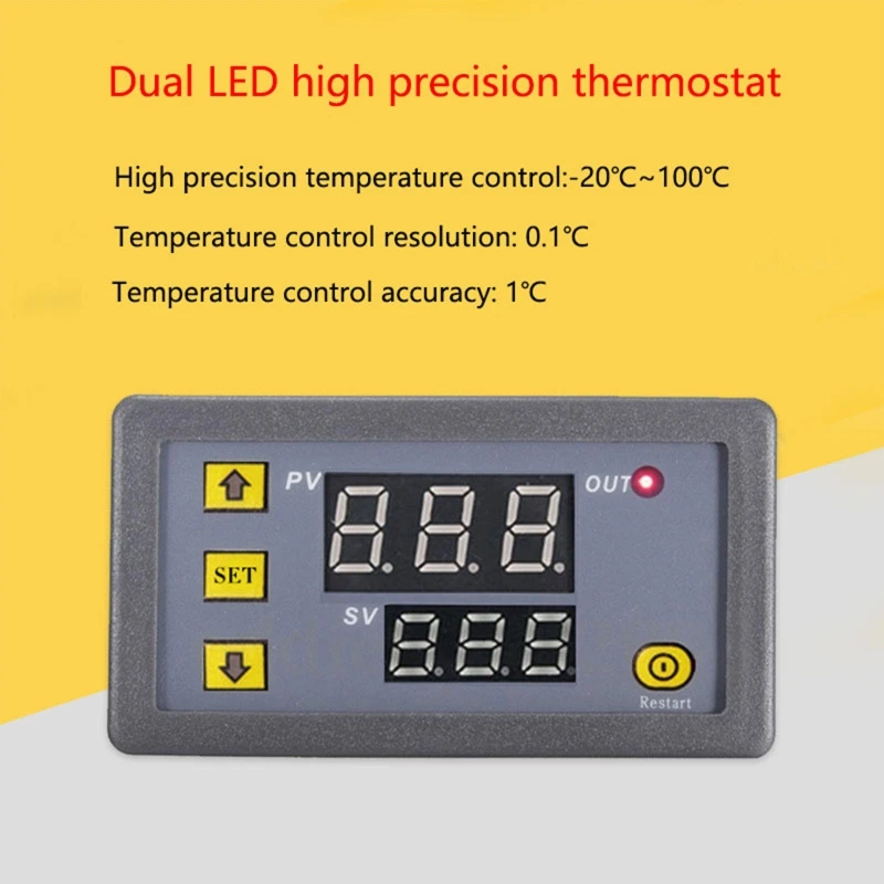 High Precision PID Oven Temperature Controller Digital Temperature Controller for Industry Household Baking Gas Oven