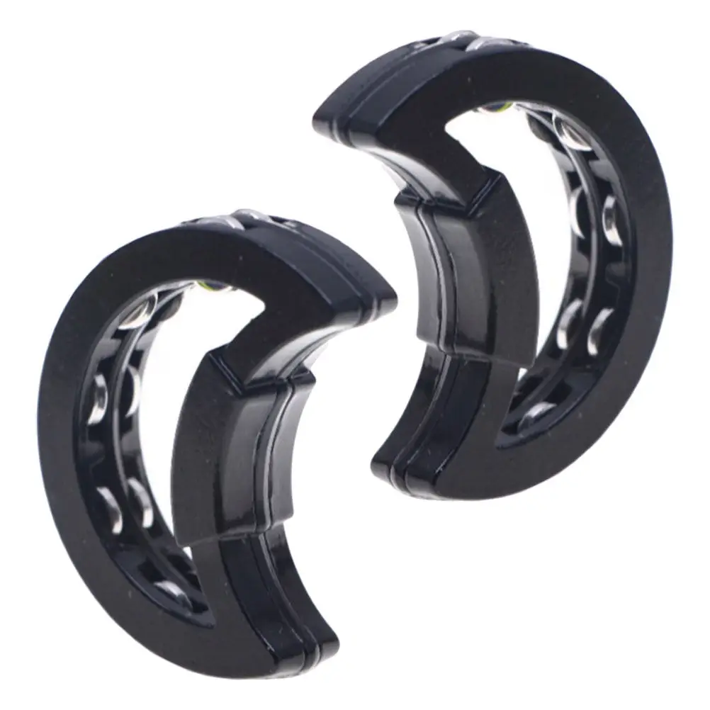 

2Pcs Mini Tambourine Hand Percussion Instruments Realistic Design for Dollhouse Accessories Kids Party Noise Makers Holiday