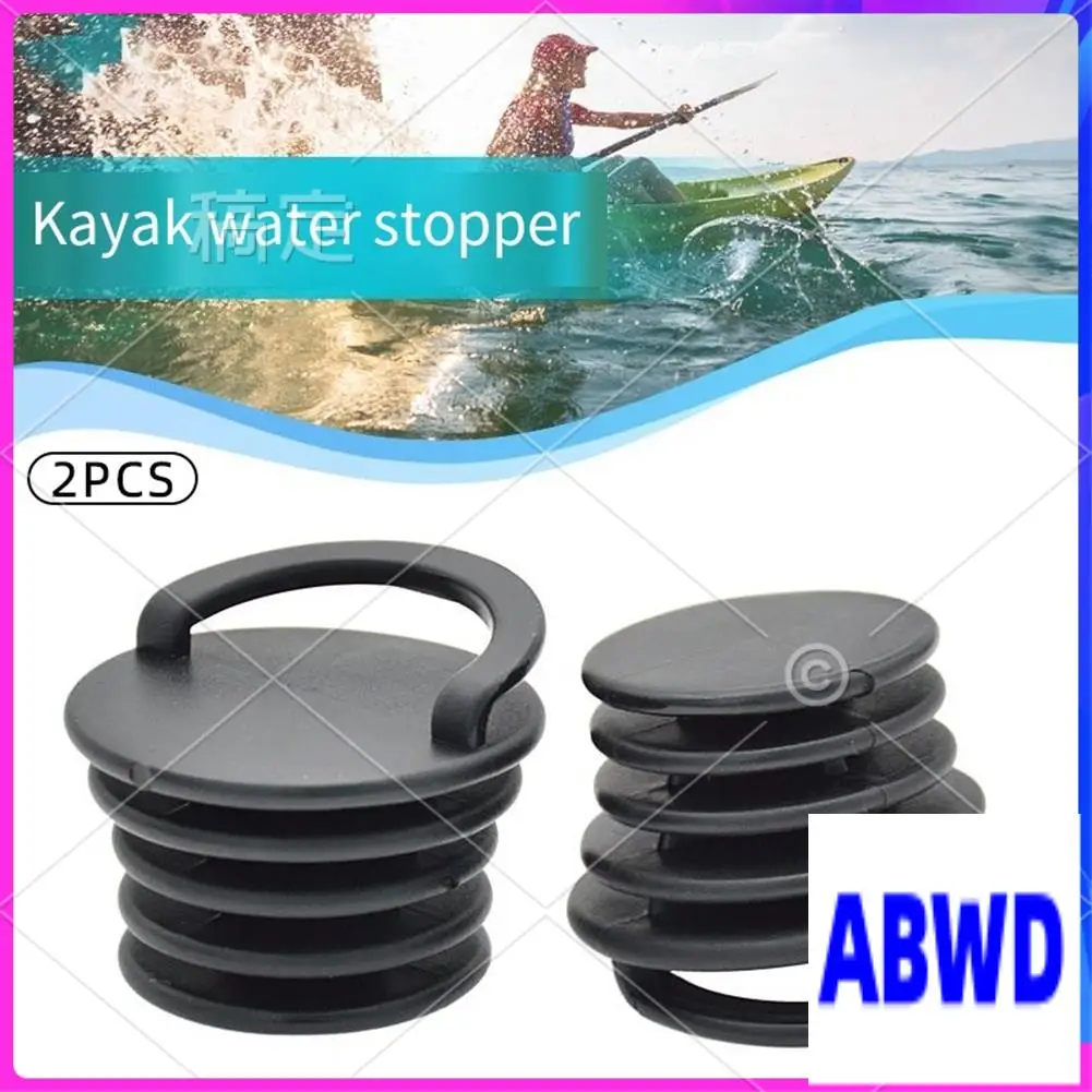 WD-Kayak شبه منحرف الاحتفاظ بالمياه التوصيل PVC مع مقبض قابس التصريف صمام الصرف الملحقات البحرية