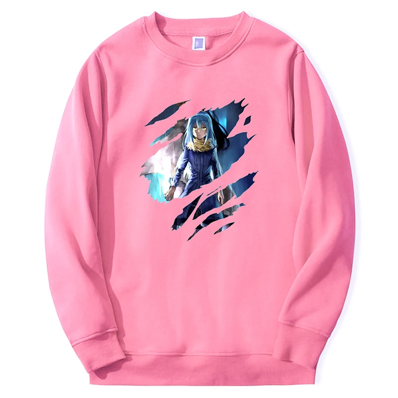 Rimuru Tempest Anime That Time I Got Reincarnated As A Slime Hoodies Sweatshirts Fashion Casual Pullover Harajuku Streetwear