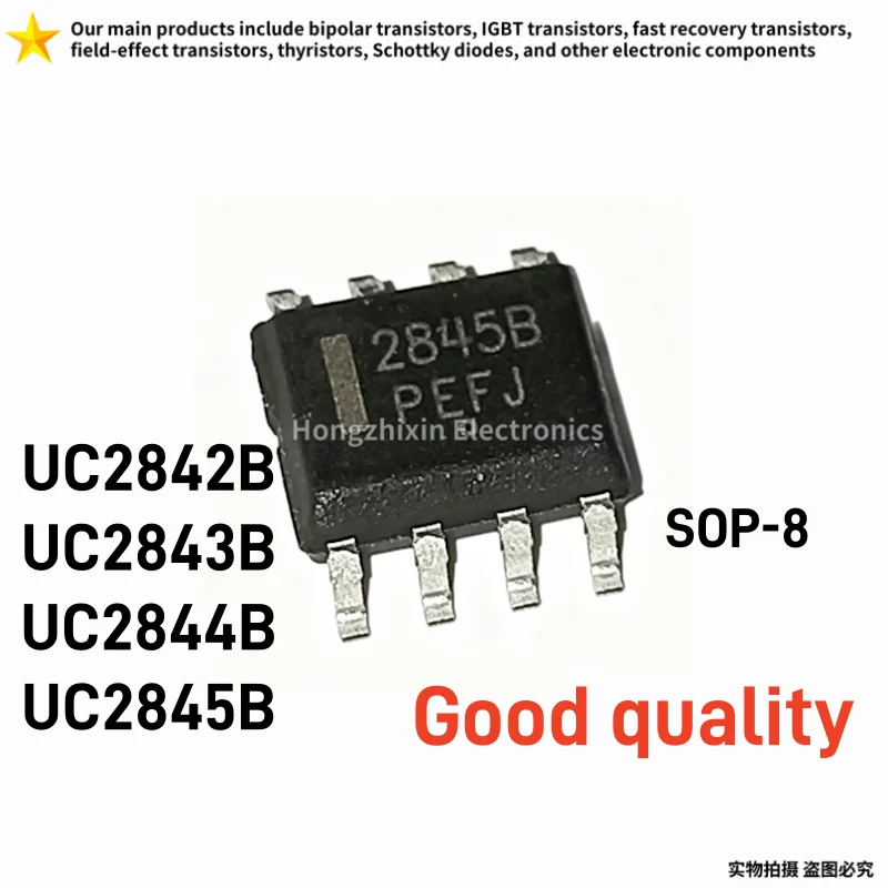 10PCS Original UC2842B UC2843B UC2844B UC2845B DIP-8 UC2842BN UC2843BN UC2844BN UC2845BN Controller power supply chip IC