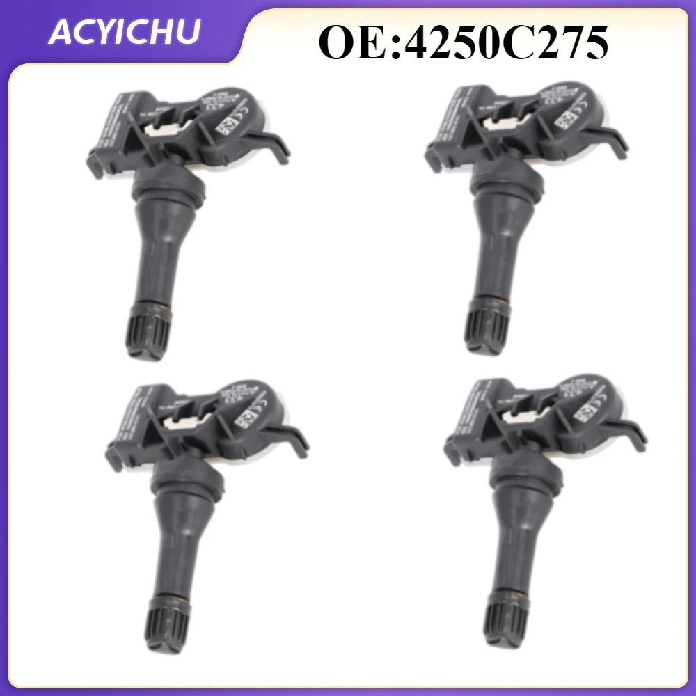 4PCS 4250C275 Tire Pressure Monitor Sensor S180150004 for Mitsubishi Outlander Pajero L200 Lancer ASX 433MHZ
