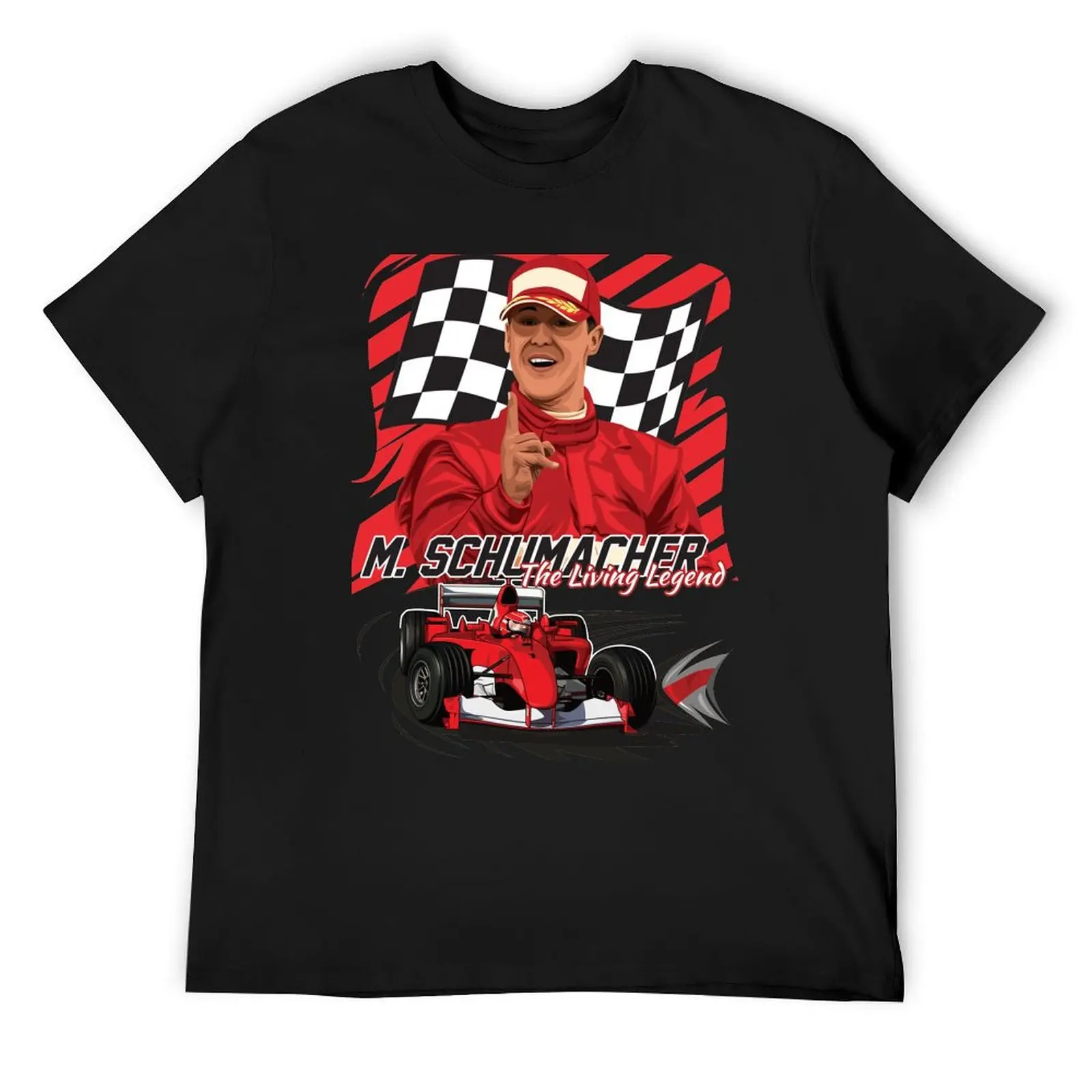 

M. Schumacher, The Living Legend T-Shirt valentines clothes kawaii clothes fruit of the loom mens t shirts