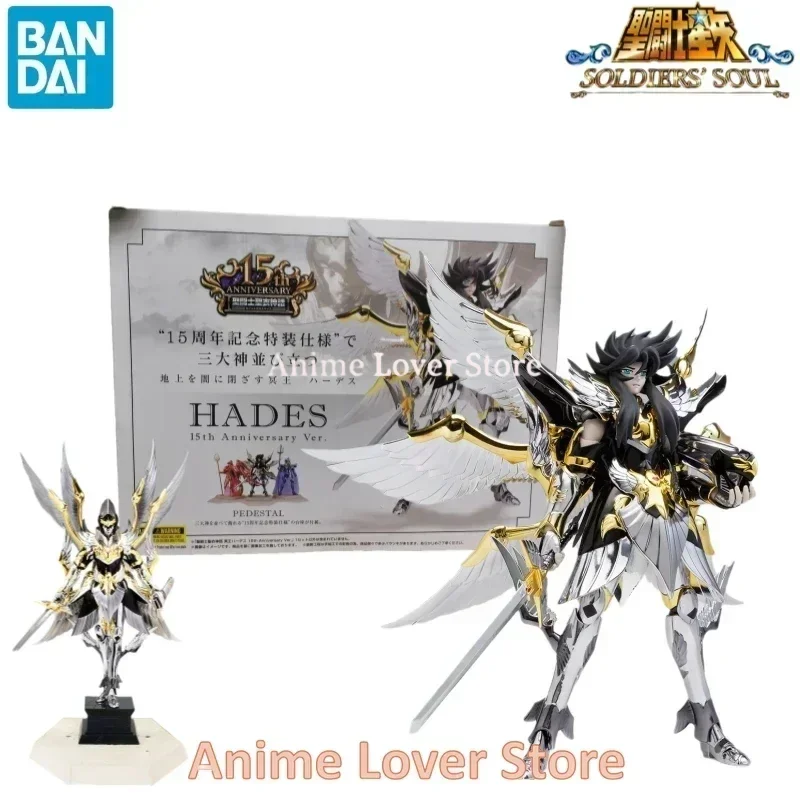 In Stock Bandai Original Saint Seiya Cloth Myth 15th Anniversary Pluto Hades  Anime Action Figures Toys for Kids Gift